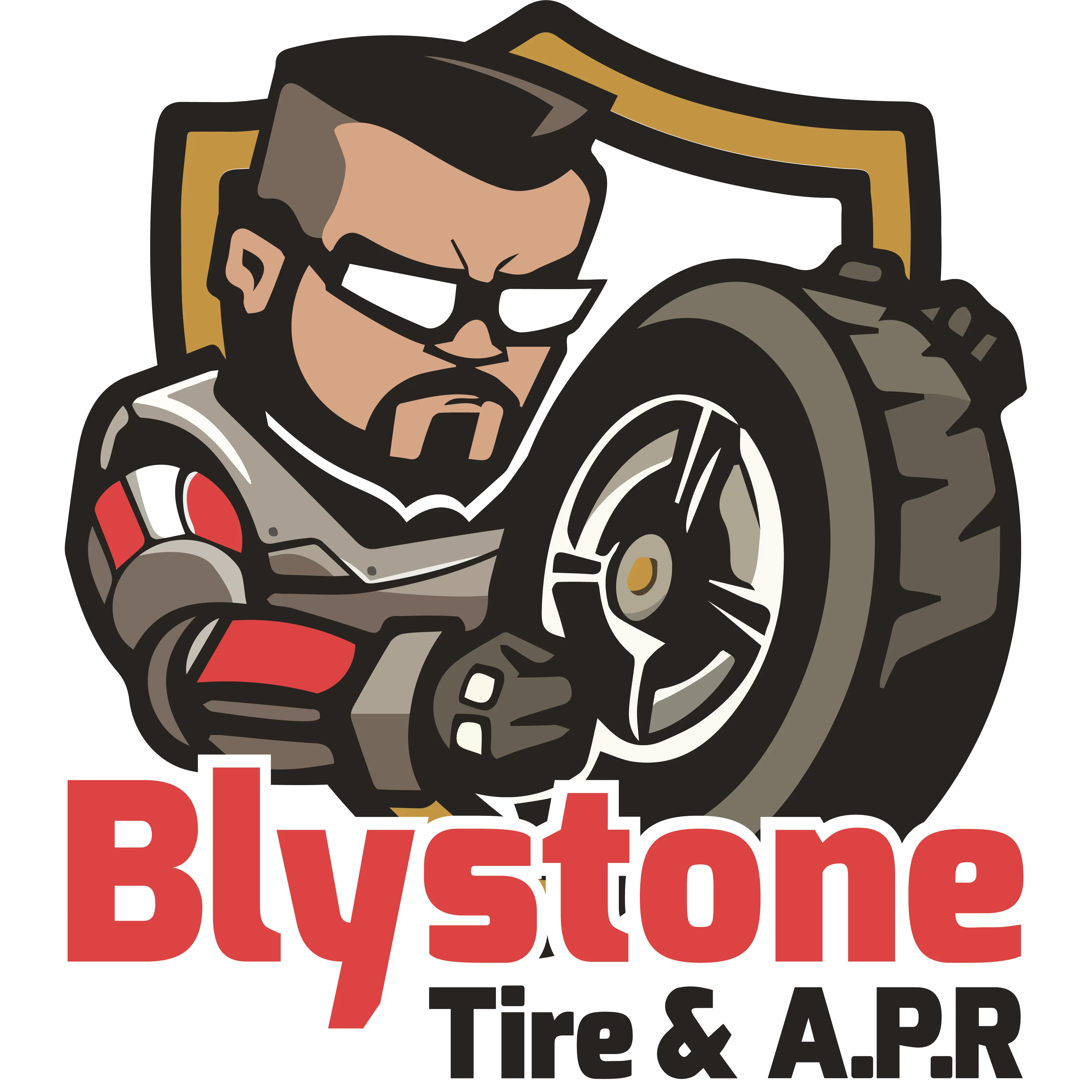 Blystone Tire & A.P.R Logo